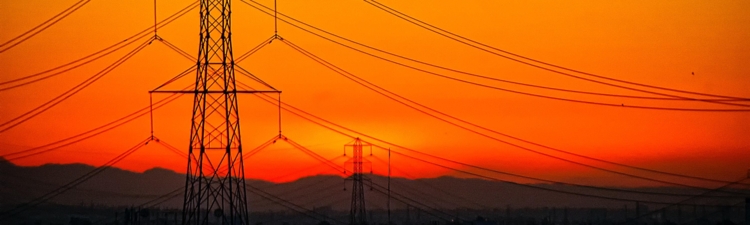 powerlines silhouette