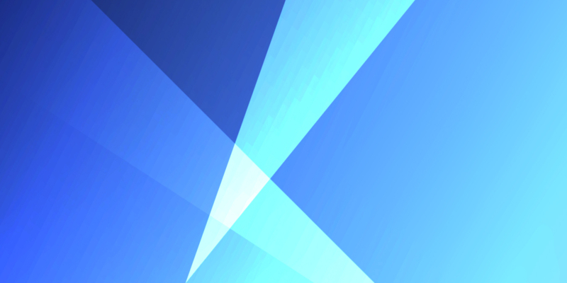 Abstract blue light and shade triangle shape creative background illustration.