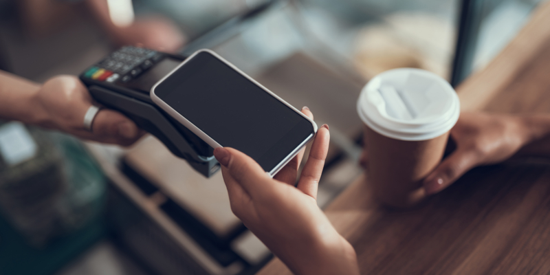 Using smartphone for contactless payment