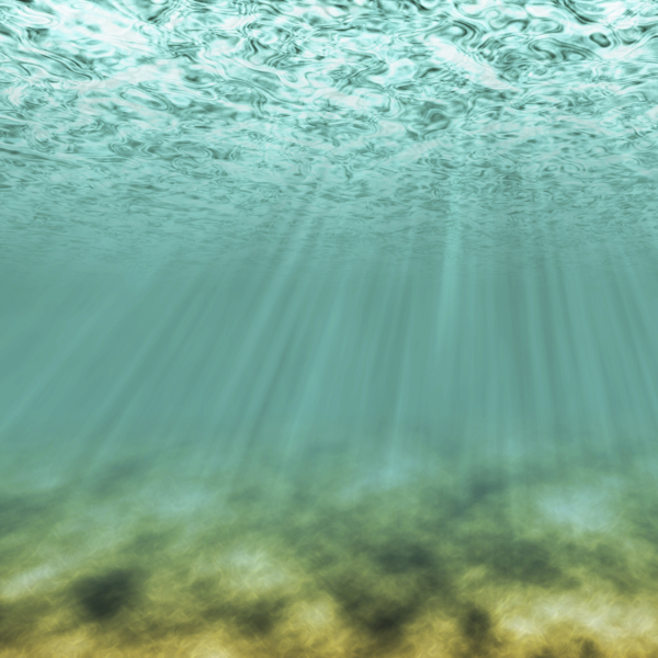 under water scene