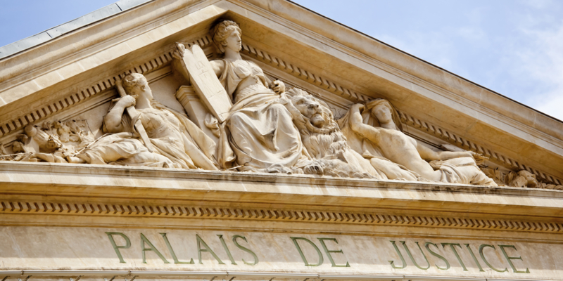 One of the most impressive buildings in neo-classical style in Nice, the Palais de Justice was built in the 1880s to house the city's law courts.