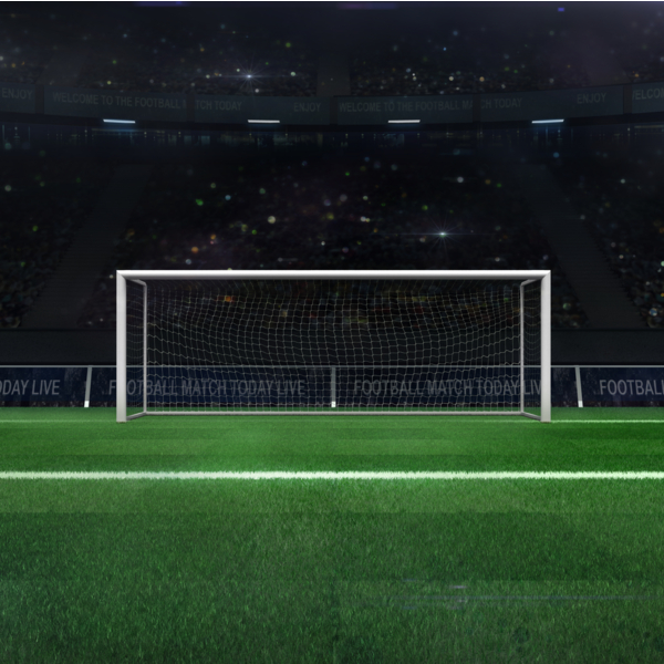 football stadium sport theme digital 3D illustration design my own